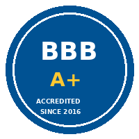 BBB Accredited Business A+ since 2016