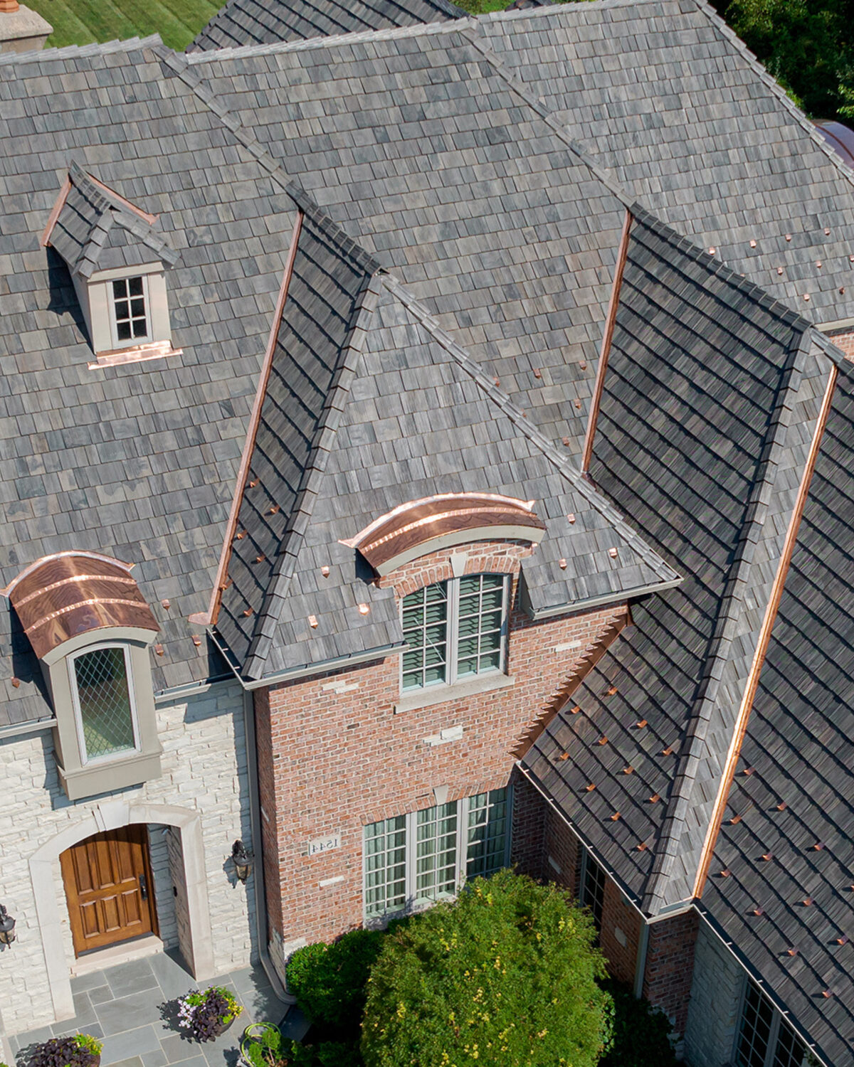 Brava Cedar Shake composite roof — official Brava marketing photo