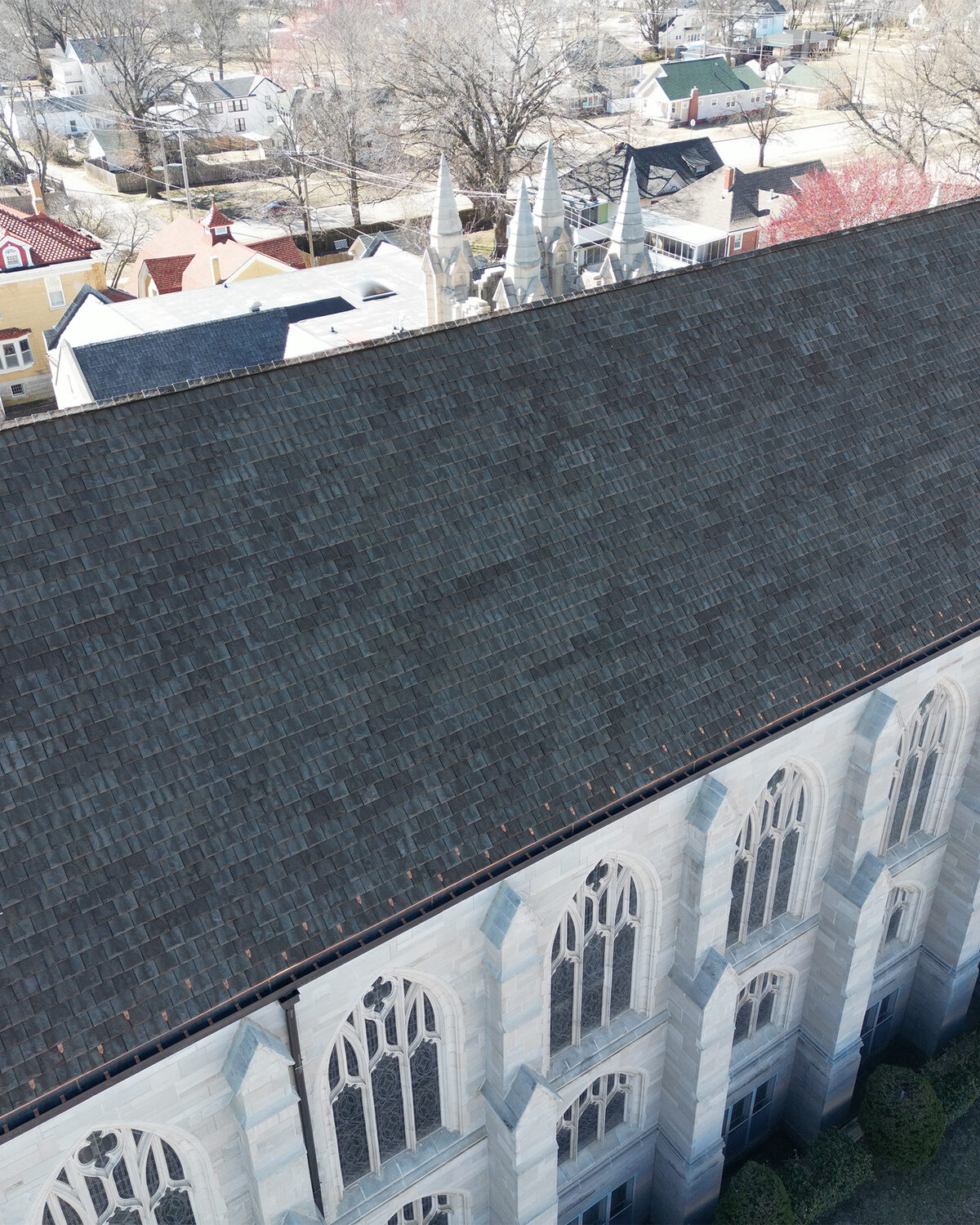 Brava Old World Slate (Washington) composite roof — official Brava marketing photo