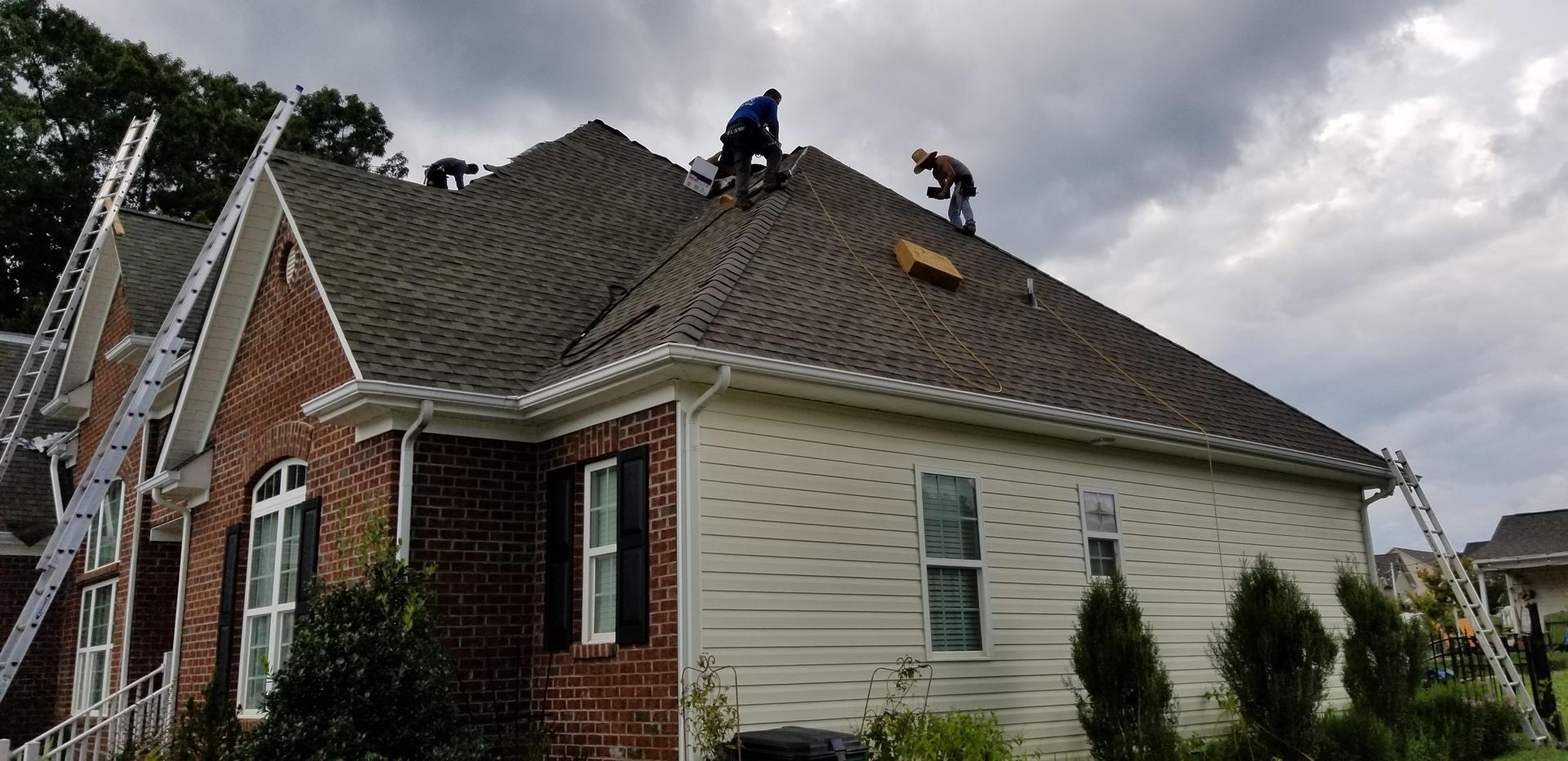 Gastonia residential roofing project