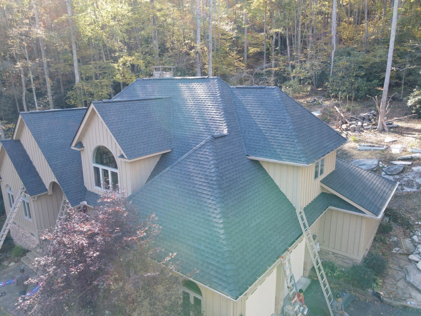 Residential roofing project photo from Campbells Precision Roofing