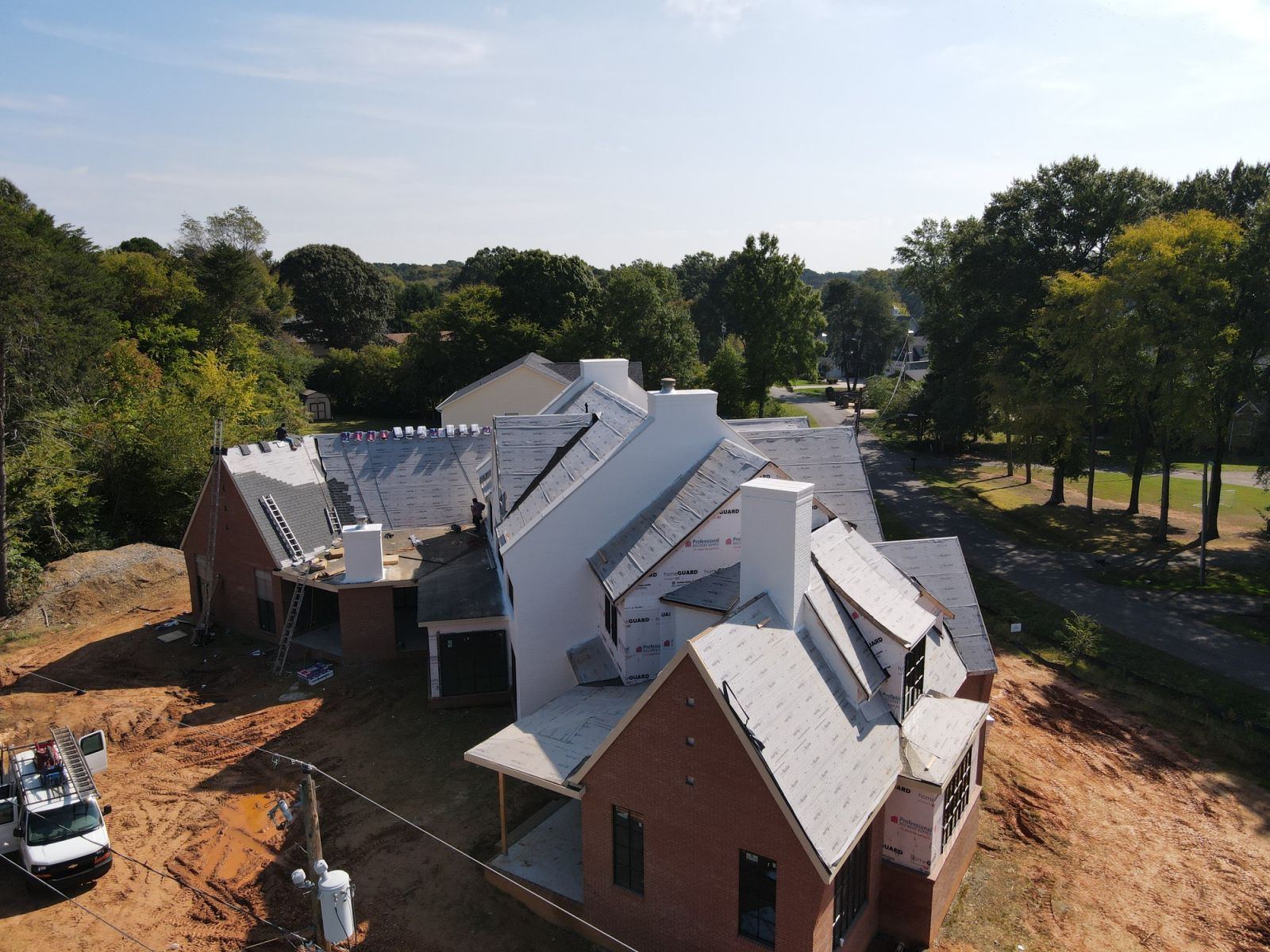 Residential roofing project photo from Campbells Precision Roofing